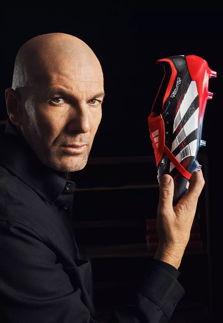 Zidane, tête d'affiche de la nouvelle Predator "Moments"