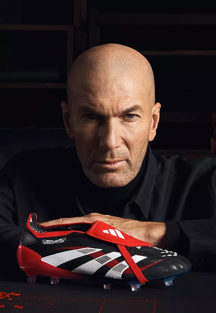 Zidane, tête d'affiche de la nouvelle Predator "Moments"