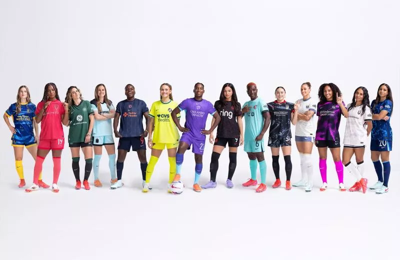 Nike dévoile les maillots de la saison 2025 de NWSL