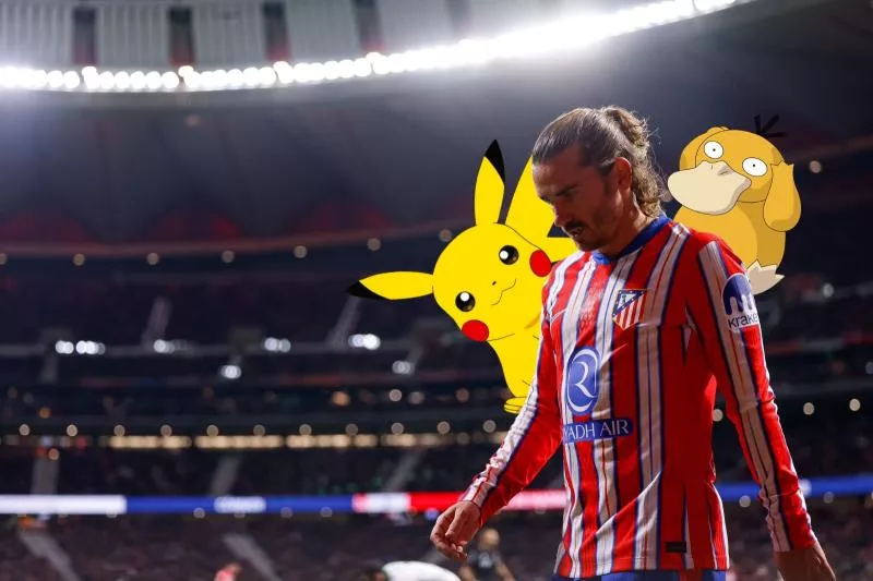 Quand Antoine Griezmann échange son maillot contre des cartes Pokémon