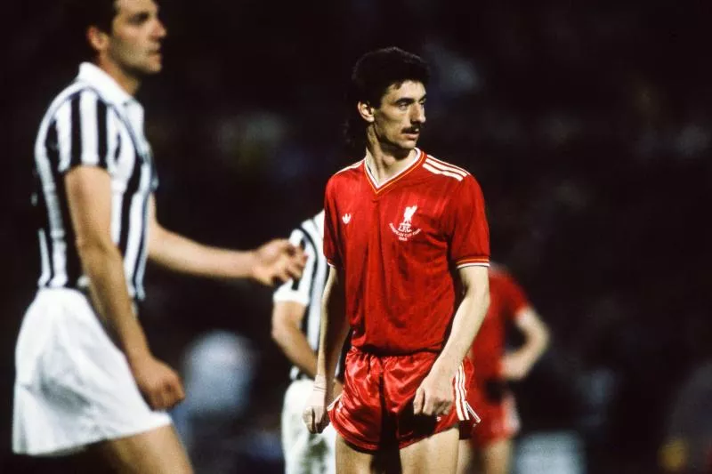 Ian RUSH of Liverpool during the European Cup Final match between Juventus Turin and Liverpool, at Heysel Stadium, Brussels, Belgium on 29 May 1985 ( Photo by Michel Barrault / Onze / Icon Sport )   - Photo by Icon Sport