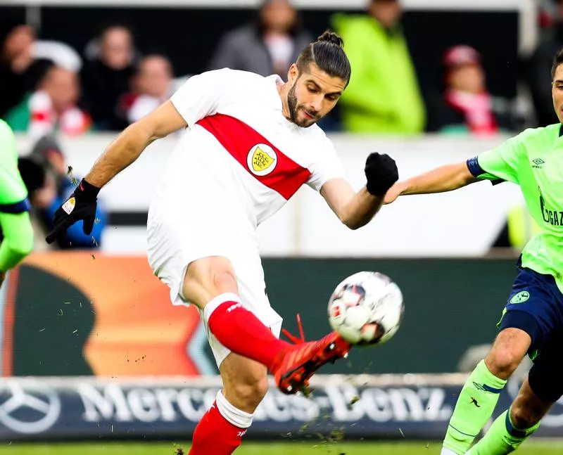 Emiliano Insua during the Bundesliga match between Stuttgart and Schalke 04 on 22th December 2018 Photo : Marcel / Firo / Icon Sport   - Photo by Icon Sport