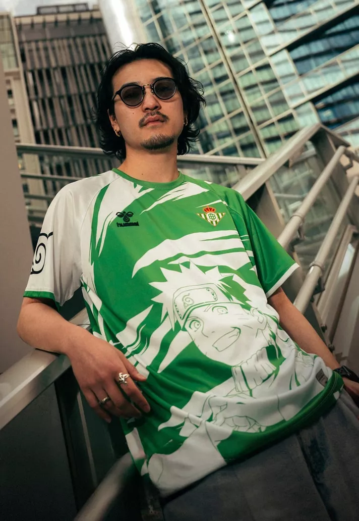 Le Real Betis lance un maillot inspiré de l'univers de Naruto