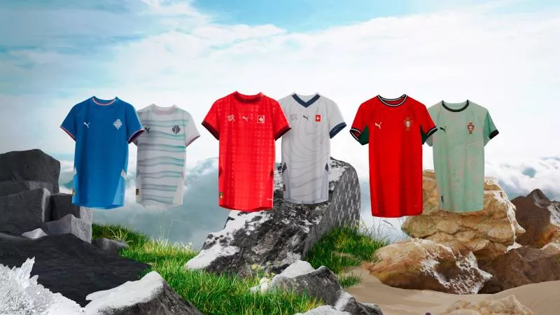 Euro 2025 : PUMA dévoile les maillots de ses nations féminines