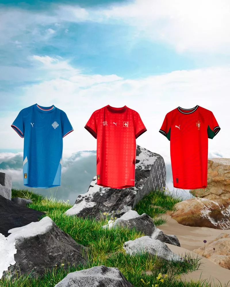 Euro 2025 : PUMA dévoile les maillots de ses nations féminines