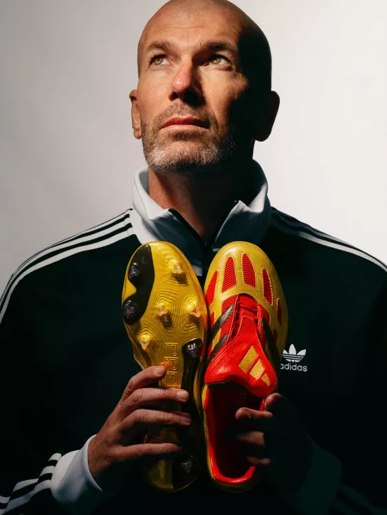 adidas réédite la Predator Precision dorée portée par Zinedine Zidane en 2001
