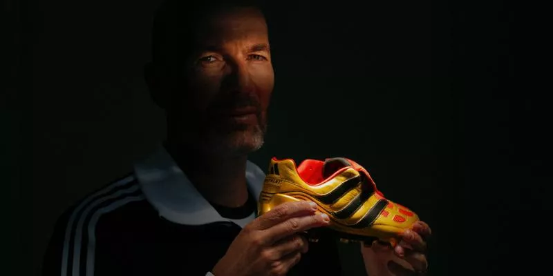 adidas réédite la Predator Precision dorée portée par Zinedine Zidane en 2001