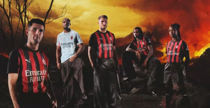 L’AC Milan dégaine son nouveau maillot domicile avec PUMA