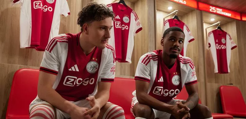L’Ajax Amsterdam présente son nouveau maillot avec le retour d’un ancien blason