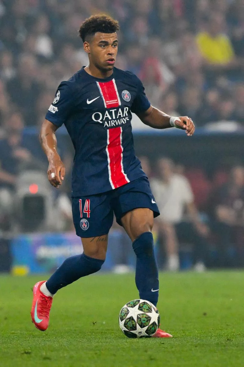 Desire Doue of Paris Football Club during the match of Uefa Champions League Final between Paris and Inter at the Munich Football Arena on May 31, 2025 in Rome, Italy. during Final - Paris Saint-Germain FC vs Inter - Internazionale, UEFA Champions League football match in Munich, Germany, on May 31, 2025. Photo by Roberto Ramaccia/IPA Sport/ABACAPRESS.COM   - Photo by Icon Sport