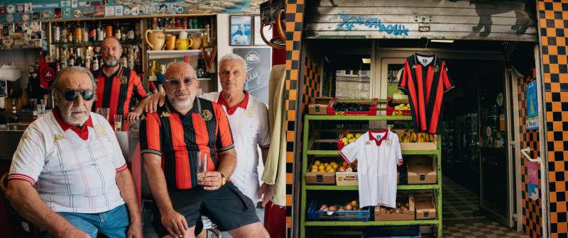 Kappa réalise un superbe maillot collector pour un club de quartier marseillais