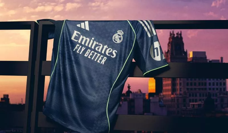 Le Real Madrid s’inspire du Santiago-Bernabéu pour son nouveau maillot extérieur