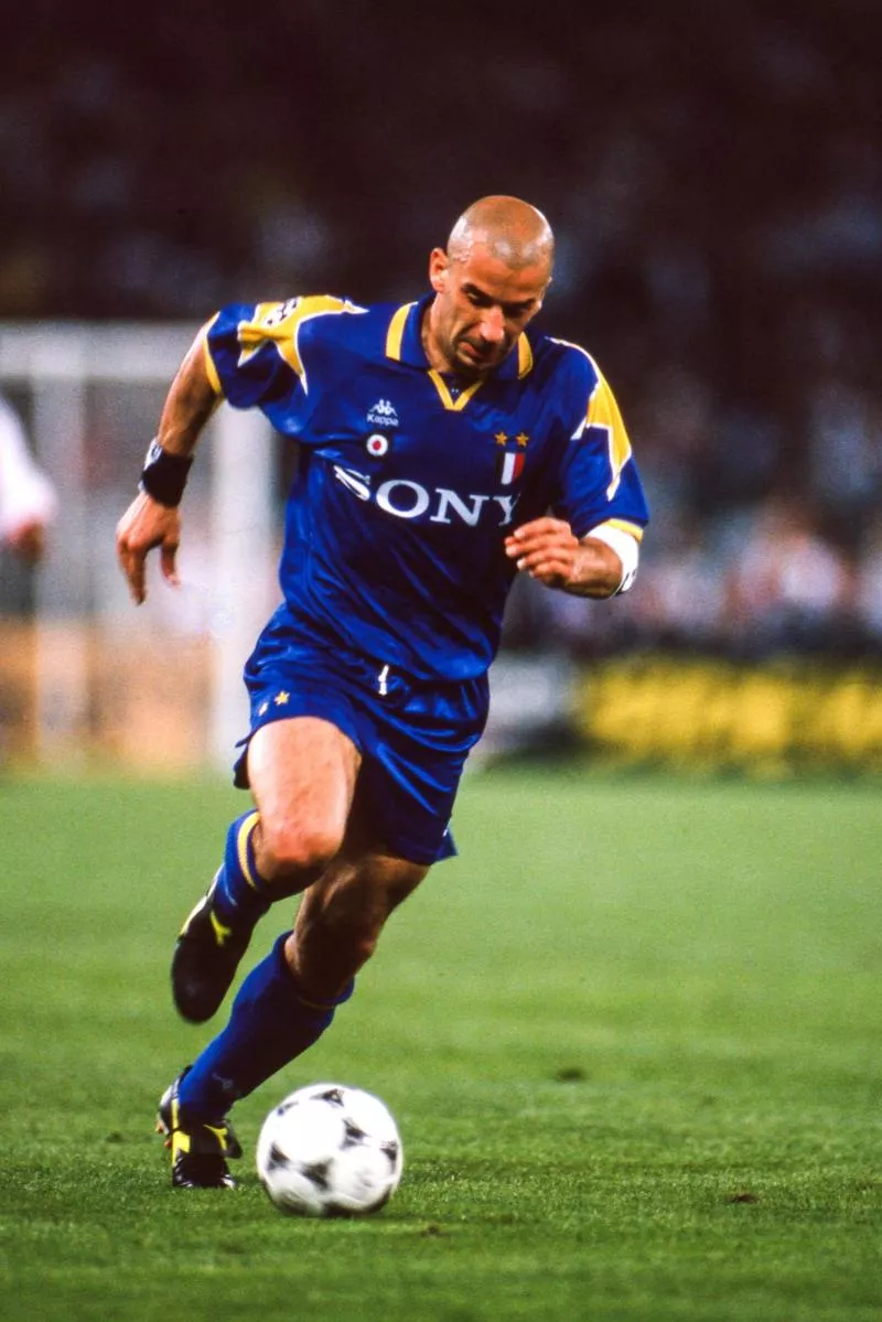 Gianluca VIALLI of Juventus during the Champions League Final match between Ajax Amsterdam and Juventus Turin, at Stadio Olimpico, Roma, Italy on 22th May 1996 ( Photo by Alain Gadoffre / Onze / Icon Sport )   - Photo by Icon Sport