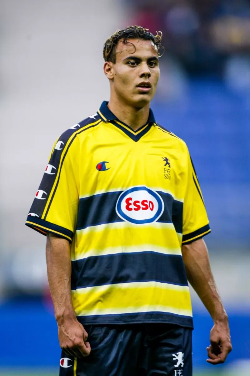 Jaouad ZAIRI of Sochaux during the UEFA Intertoto Cup Semi-final, second leg match between FC Sochaux and Fulham, at Bonal Stadium, Sochaux, France on 7th August 2002 ( Photo by Eric Renard / Onze / Icon Sport )   - Photo by Icon Sport