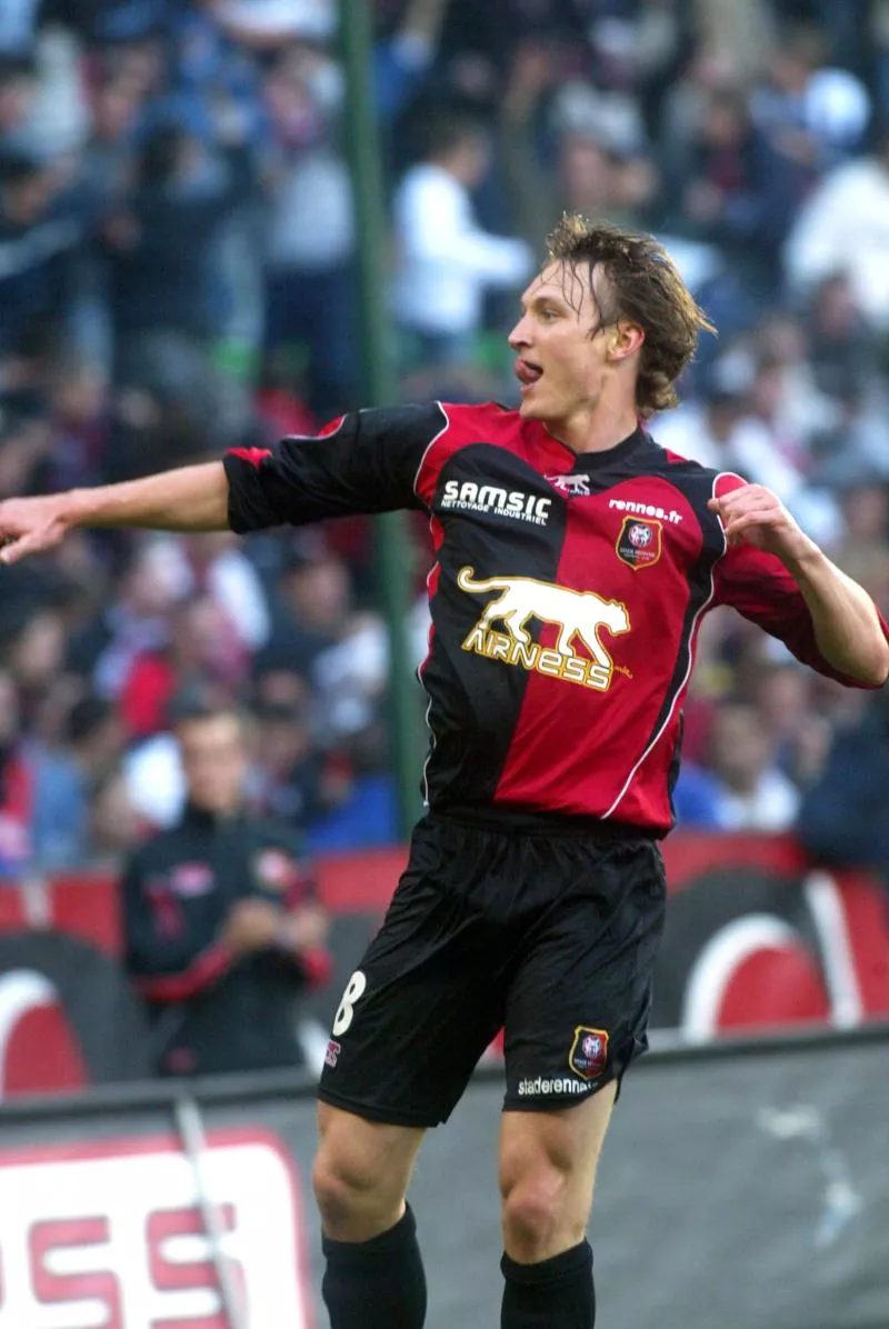 Kim KALLSTROM - 02.10.2005 - Rennes / Lyon - 10 eme Journee de Ligue 1    Photo : Olivier Andrivon / Icon Sport   - Photo by Icon Sport