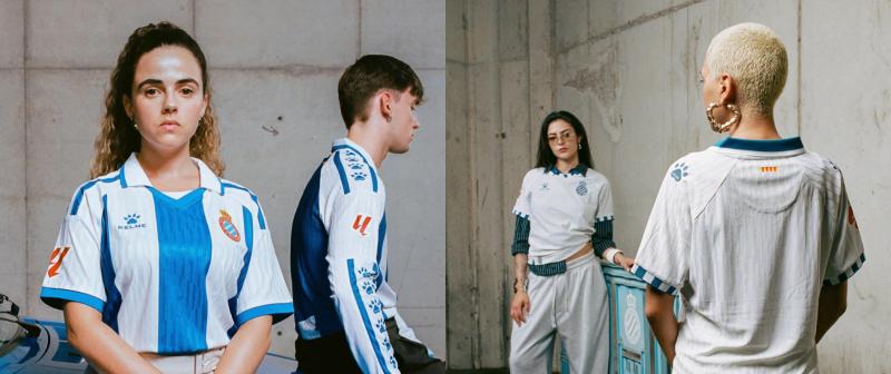 Les nouveaux maillots stylés de l’Espanyol Barcelone signés Kelme