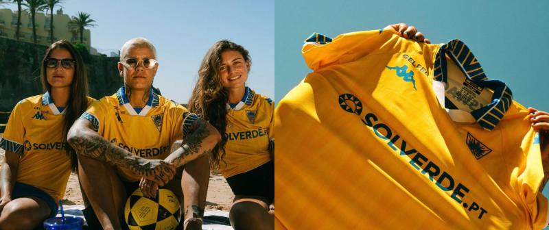 Kappa réalise un maillot qui sent bon l’été pour Estoril Praia