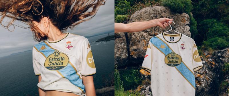 Kappa réalise un superbe maillot third pour le Deportivo La Corogne