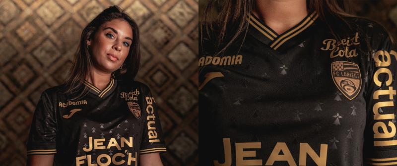 Le FC Lorient met à l’honneur la Bretagne sur son nouveau maillot third