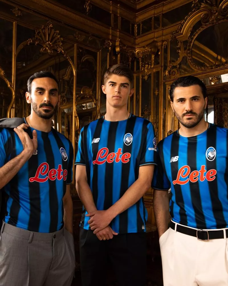 New Balance débarque sur le nouveau maillot domicile de l'Atalanta