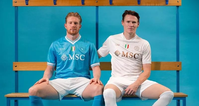 Naples dévoile ses nouveaux maillots pour la saison 2025-2026