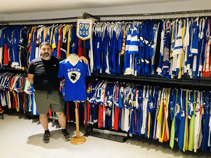 L’homme qui possédait 750 maillots du SC Bastia