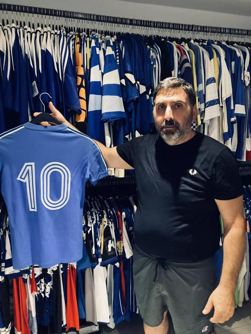 L'homme qui possédait 750 maillots du SC Bastia