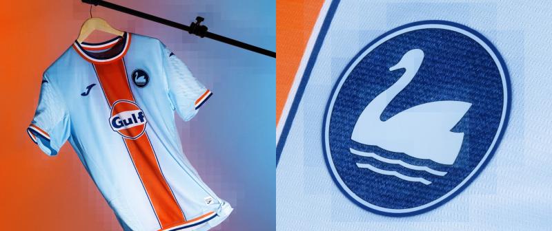 Swansea rend hommage au sport automobile sur son nouveau maillot third