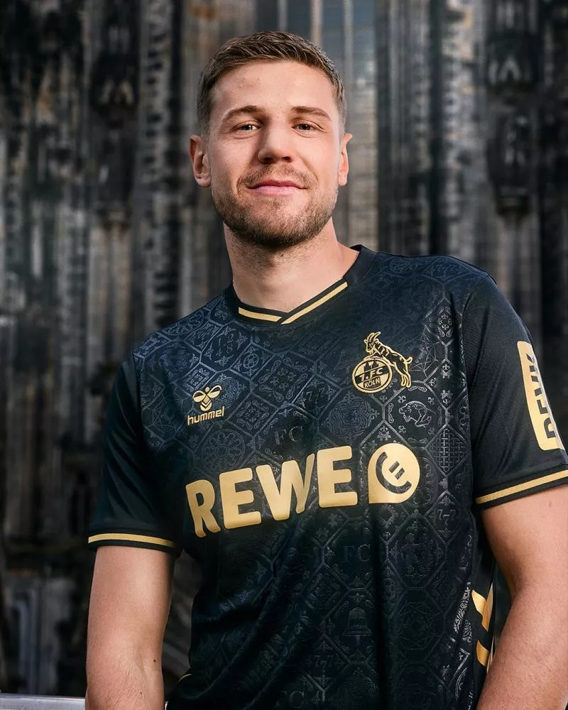 Le sublime maillot third du FC Cologne en hommage à sa cathédrale