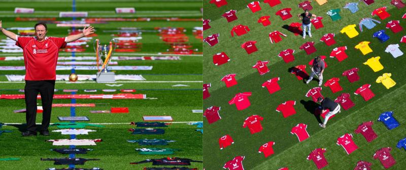 Un fan de Liverpool bat un record du monde avec… 1047 maillots
