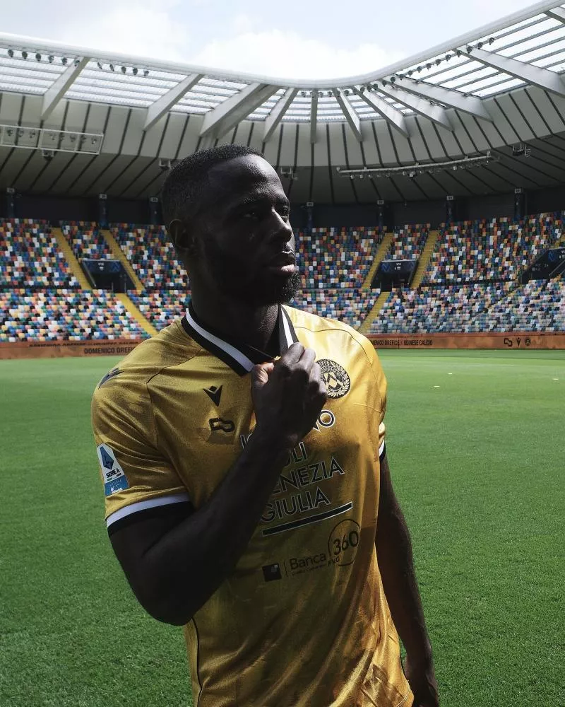 Un designer de mode italien signe le nouveau third de l’Udinese