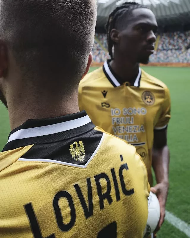 Un designer de mode italien signe le nouveau third de l’Udinese