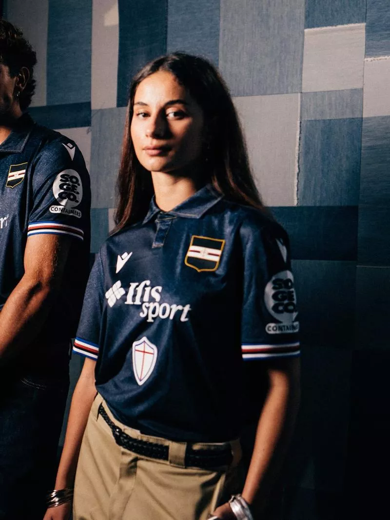 La Sampdoria innove et lance un maillot third en jean !