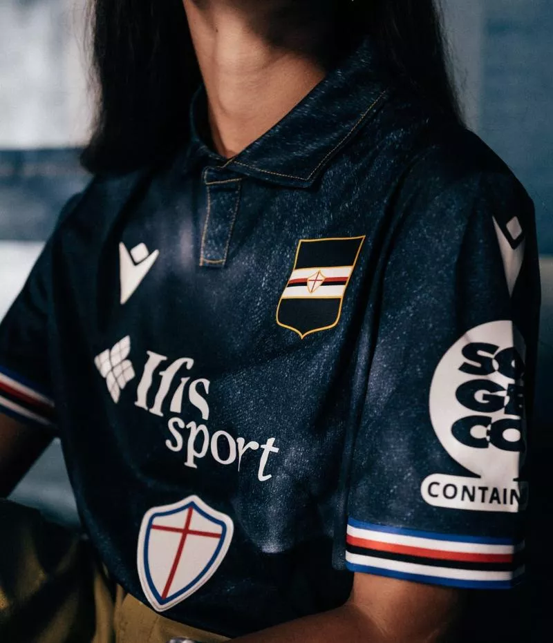 La Sampdoria innove et lance un maillot third en jean !