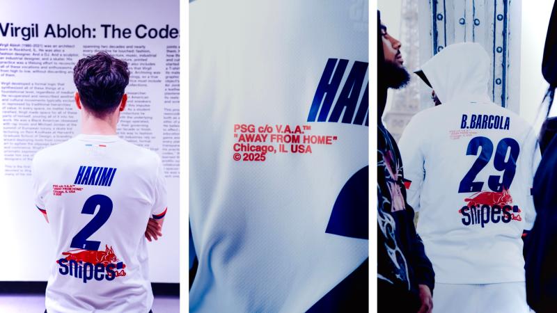 PSG for Communities x Virgil Abloh Foundation : une collaboration créative au service de la jeunesse