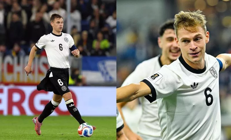 Joshua Kimmich a joué avec un short rafistolé face au Luxembourg
