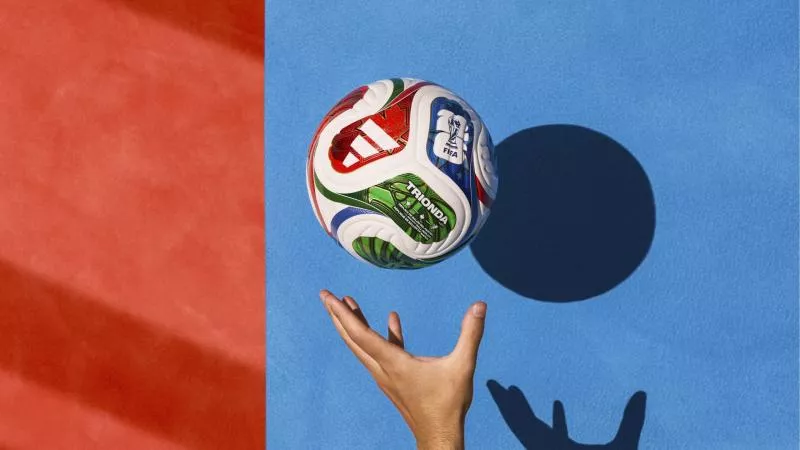 adidas présente « TRIONDA », le ballon officiel de la Coupe du monde 2026