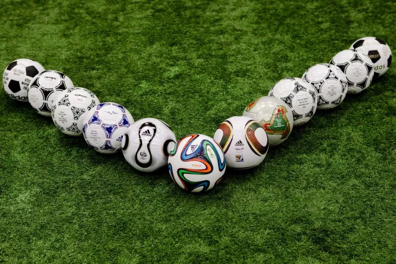 Les ballons historiques de la Coupe du monde