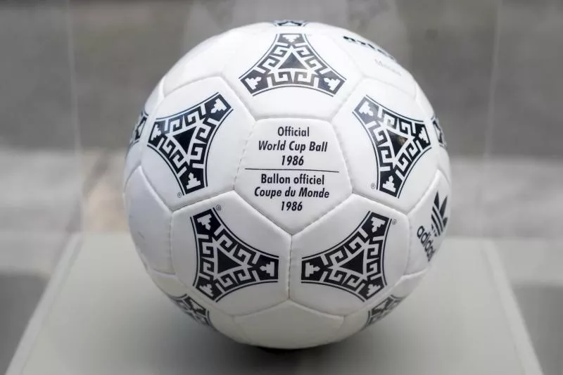 Les ballons historiques de la Coupe du monde
