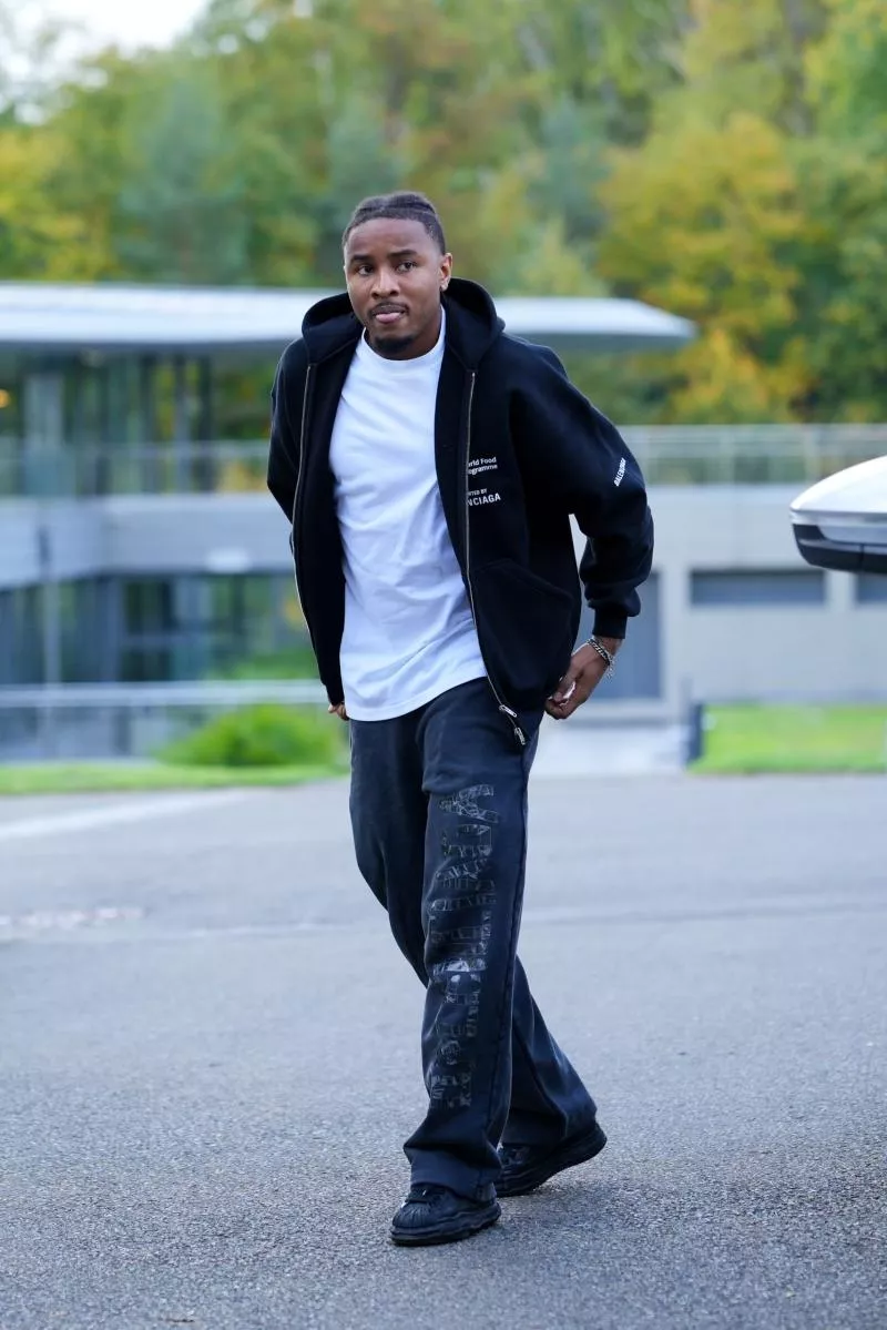 18 Christopher NKUNKU (fra) during the Arrival and Training and Press Conference of French team at INF Clairefontaine on October 6, 2025 in Paris, France. (Photo by Dave Winter/FEP/Icon Sport) &#8211; Photo by Icon Sport