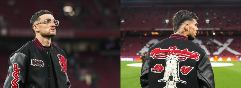 L’incroyable veste des joueurs de l’AZ Alkmaar en déplacement