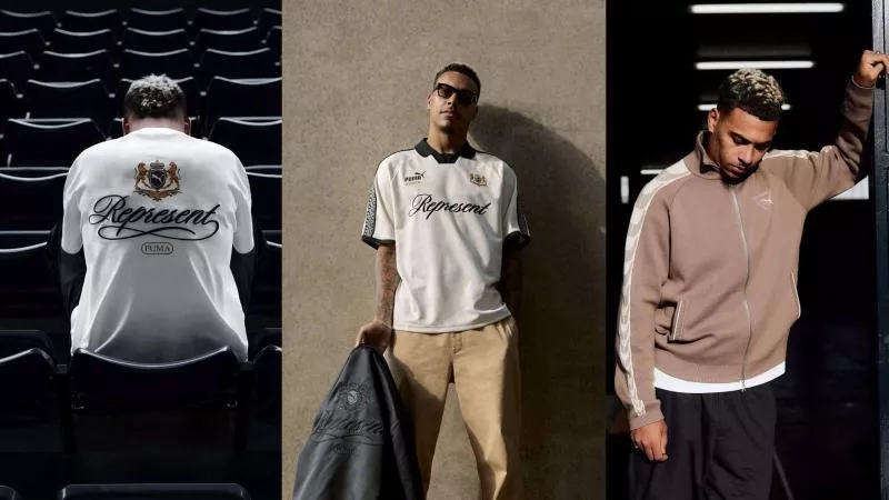PUMA X Represent : une collection en hommage à culture foot britannique