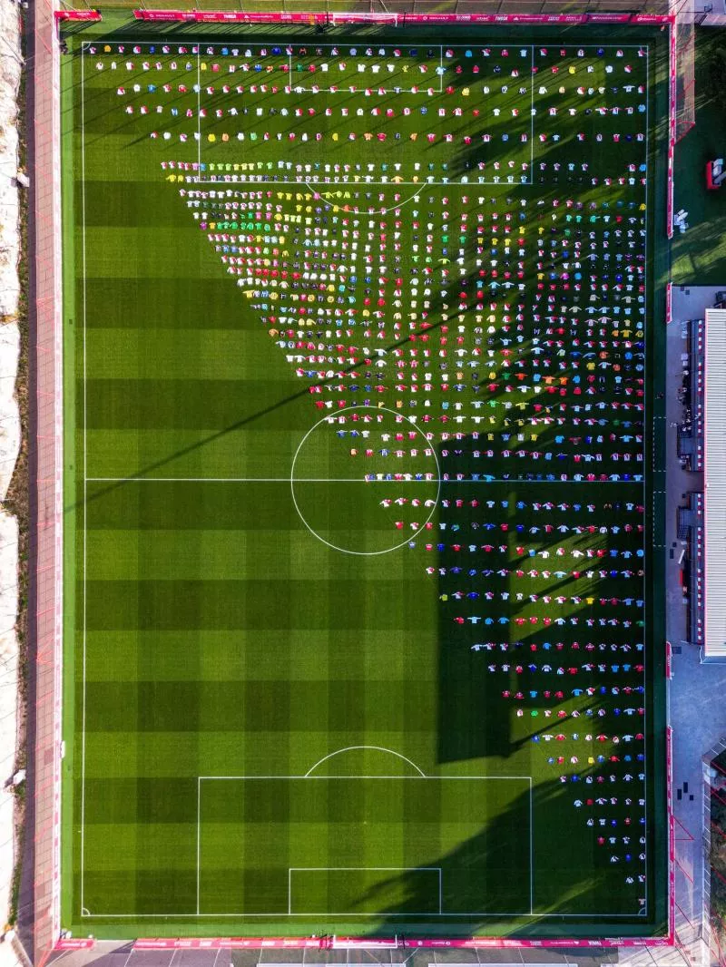 Le record de la plus grande collection de maillots de foot battu par un supporter de l'AS Monaco