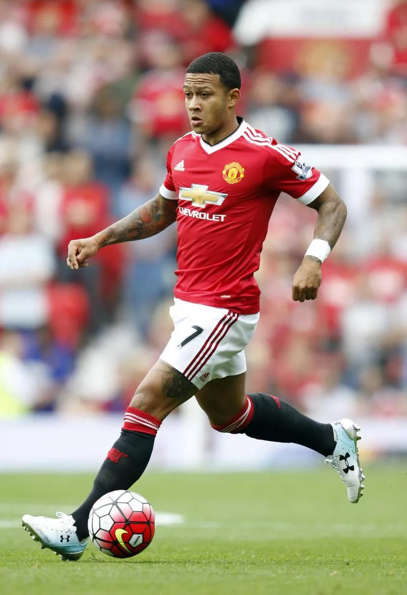 Memphis DEPAY - 22.08.2015 - Manchester United / Newcastle - 3eme journee de Premier League Photo : Photoshot / Icon Sport - Photo by Icon Sport