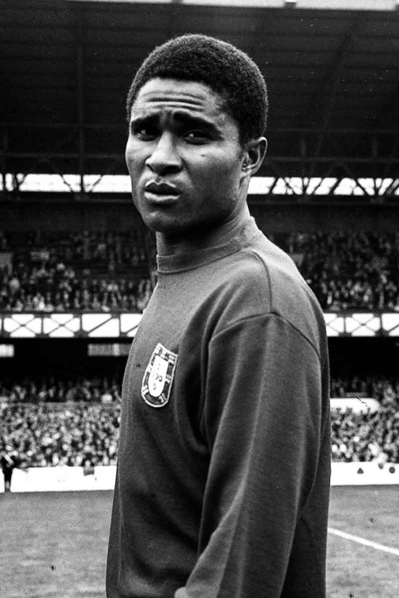Portugal player Eusebio  Photo : PA Images / Icon Sport   - Photo by Icon Sport
