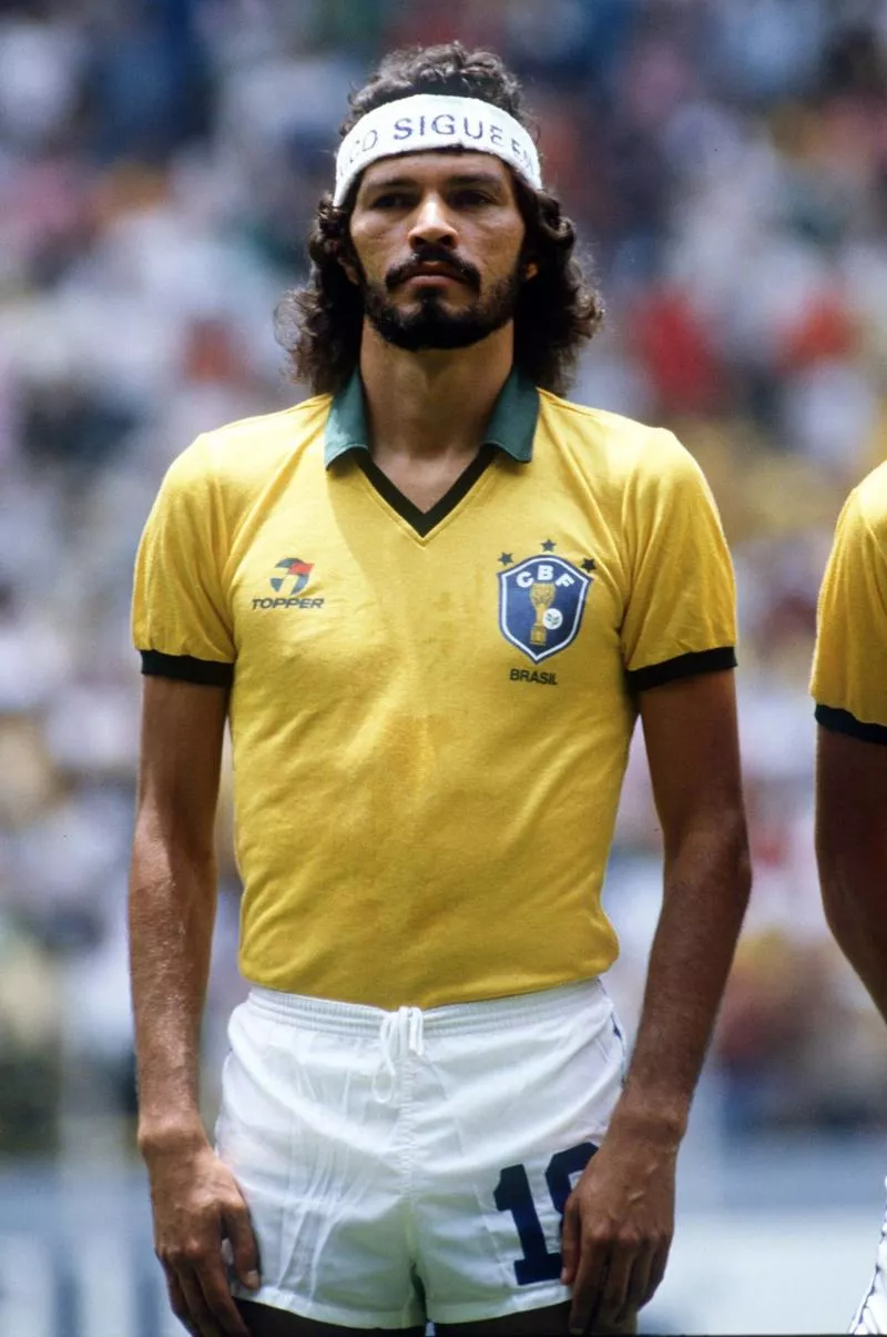 Socrates - 25.06.1986 - Bresil / Argentine - Coupe du Monde 1986 -  Photo : Photoshot / Icon Sport   - Photo by Icon Sport