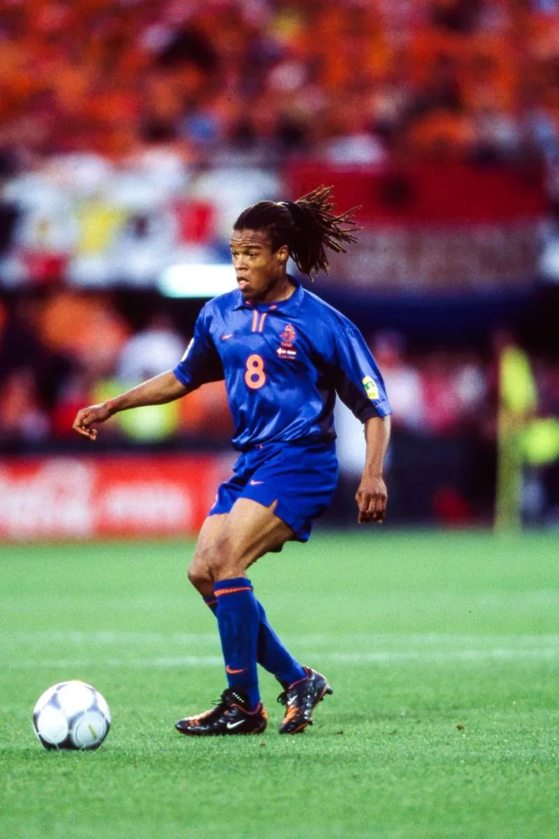 Edgar Davids of Netherlands during the European Championship match between Denmark and Netherlands, at De Kuip Stadium, Rotterdam, Netherlands, on 16 June 2000 ( Photo by Eric Renard / Onze / Icon Sport )   - Photo by Icon Sport