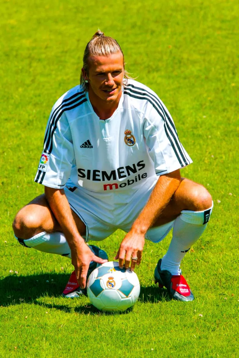 David BECKHAM - 02.07.2003  - Magazine - Real Madrid Photo : Alain Gadoffre / Icon Sport   - Photo by Icon Sport