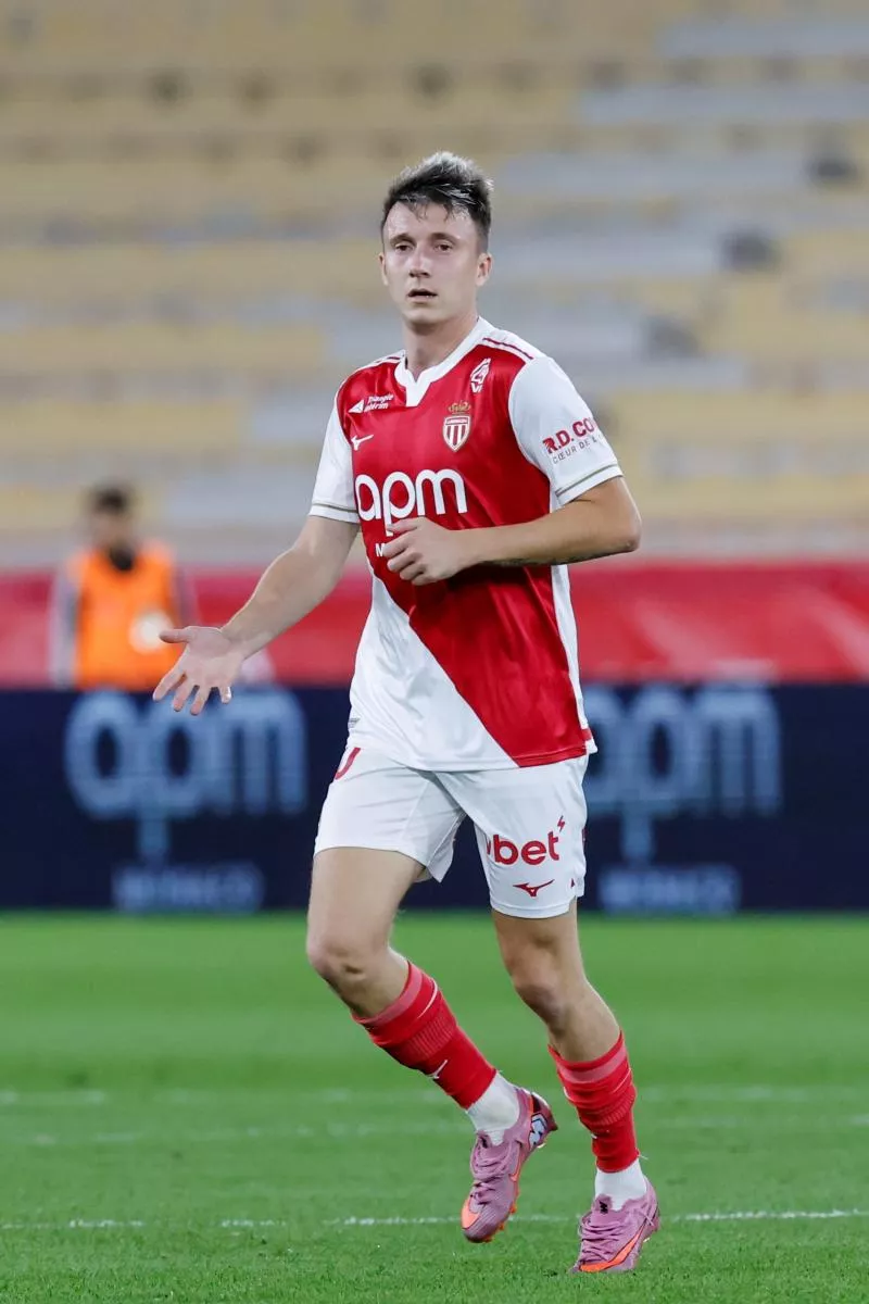Aleksandr Golovin of Monaco during the Ligue 1 McDonald's match between Monaco  and Toulouse at Stade Louis II on October 25, 2025 in Monaco, Monaco. (Photo by Loic Baratoux/FEP/Icon Sport)   - Photo by Icon Sport