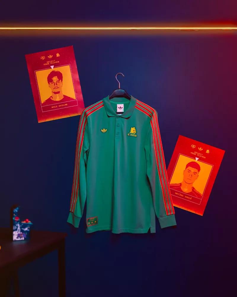 L'AS Roma lance une nouvelle collection à l'accent vintage avec adidas